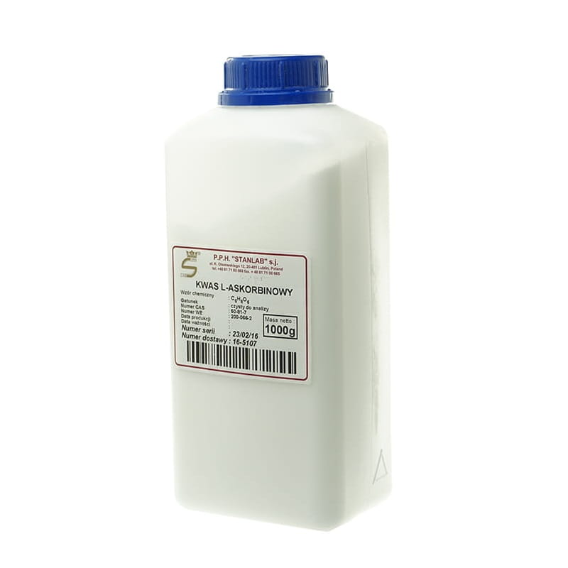 L - Acide Ascorbique Vitamine C est disponible en 1 kg STANLAB