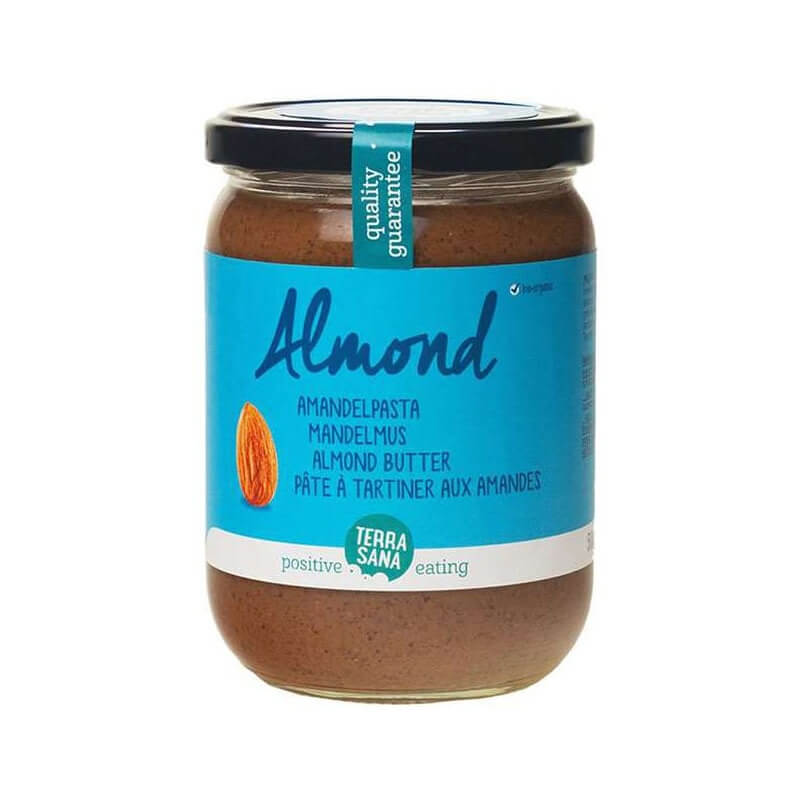 Crème d'amandes torréfiées BIO 500 g - TERRASANA