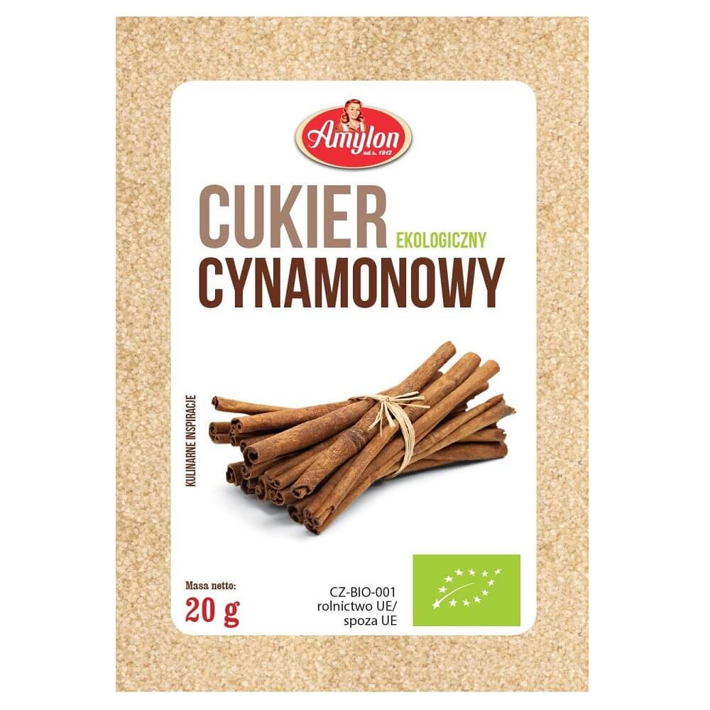 Sucre à la cannelle BIO 20 g - AMYLON