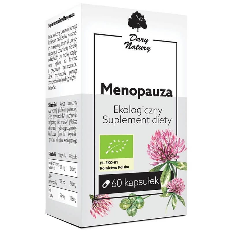 Ménopause BIO 60 gélules (270 mg) - CADEAUX DE LA NATURE