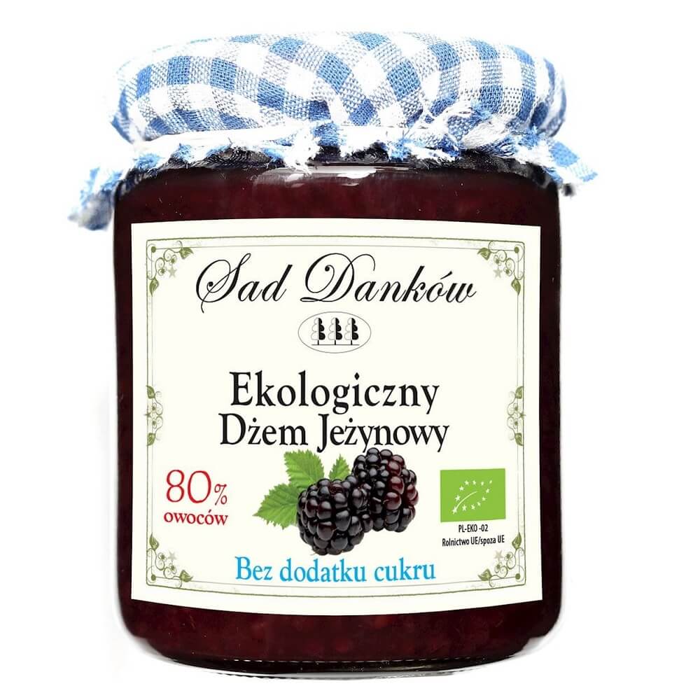 Confiture de mûres BIO 260 g - SAD DANKÓW
