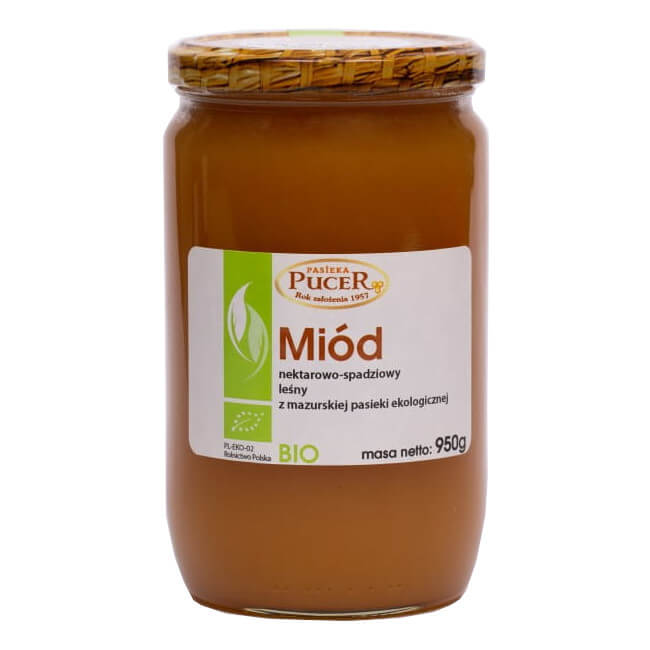 Nectar et miel de miellat de forêt BIO 950 g PUCER