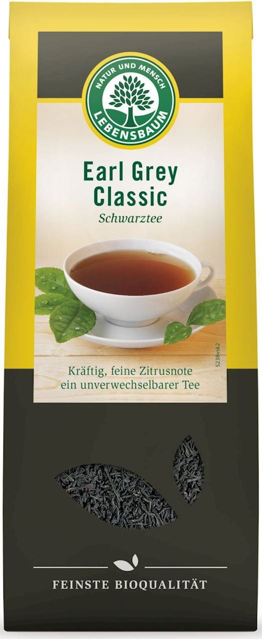 Thé Earl Grey en vrac BIO 100 g - LEBENSBAUM