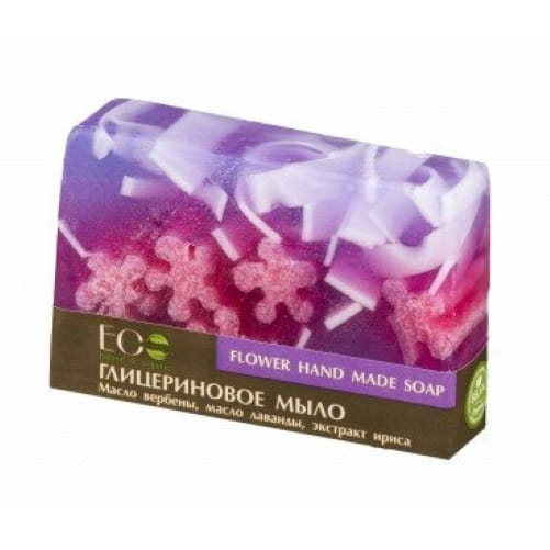 Savon à la glycérine fleur 130 g - EO LABORATOIRE