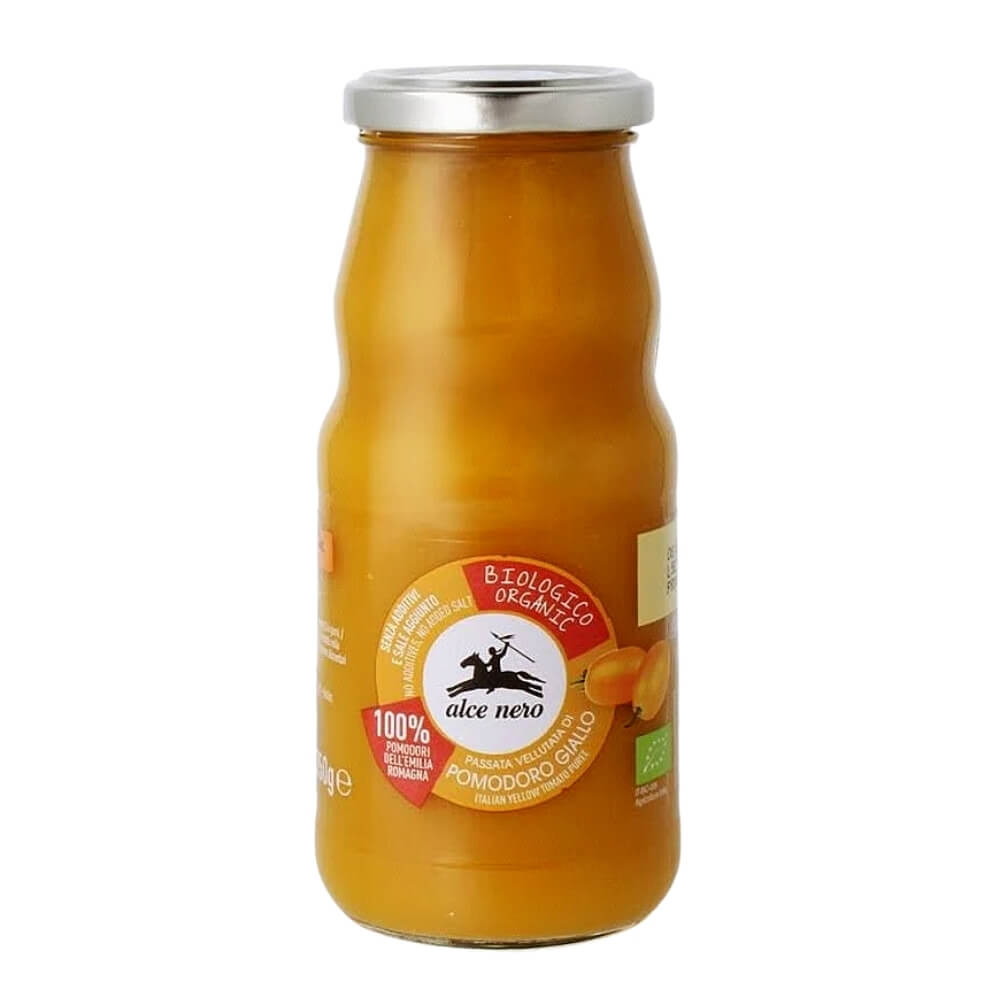 Sauce tomate Passata (à base de tomates jaunes) BIO 350 g - ALCE NERO