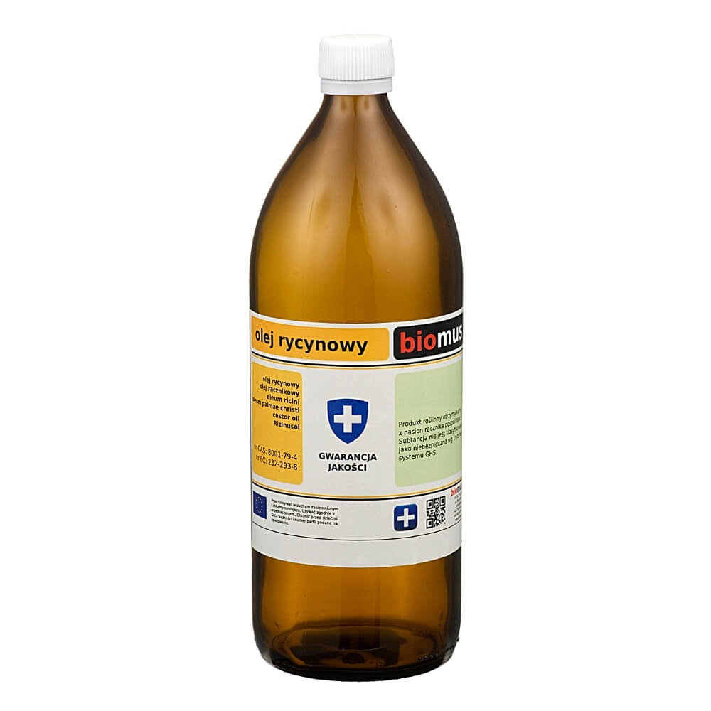 Huile de ricin vierge eps 500 ml BIOMUS