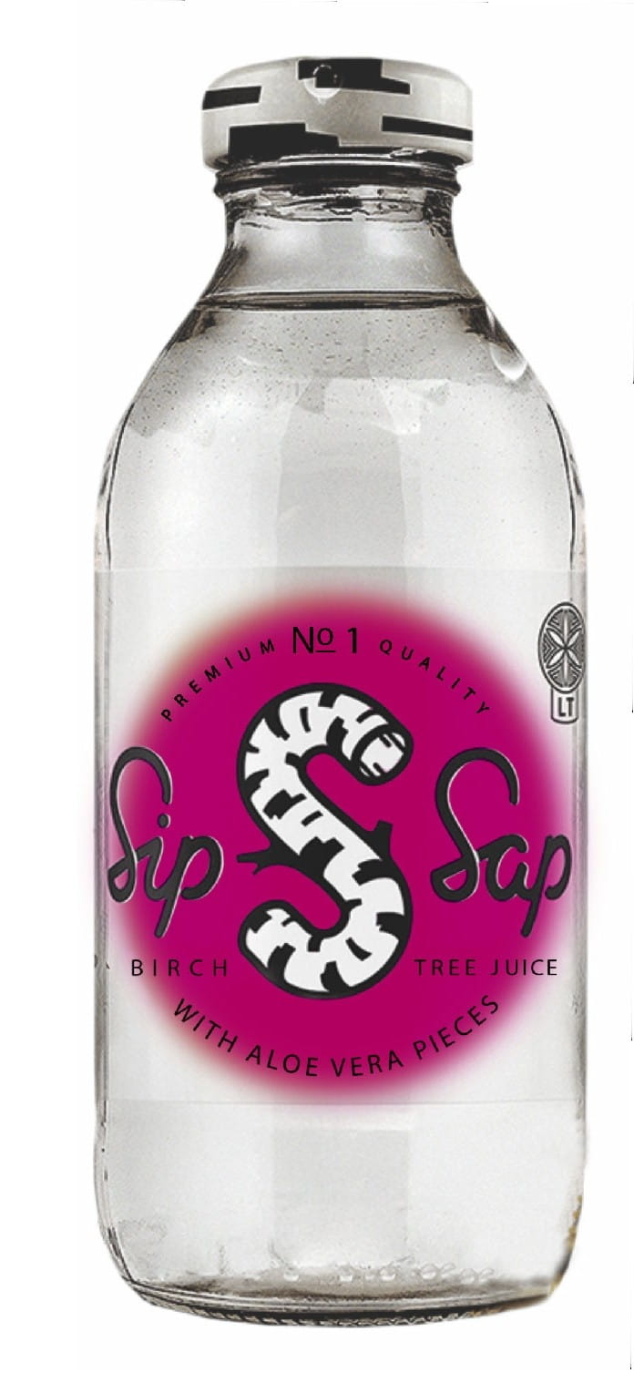 Jus de bouleau aux morceaux d'aloès sans gluten BIO 330 ml - SIPSAP