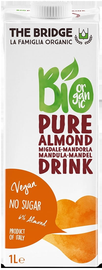 Boisson Amande 6% sans sucre sans gluten 1000ml EKO LE PONT