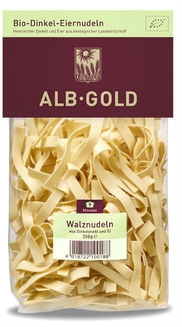 Pâtes d'épeautre avec ruban épais 250g ECO ALB OR