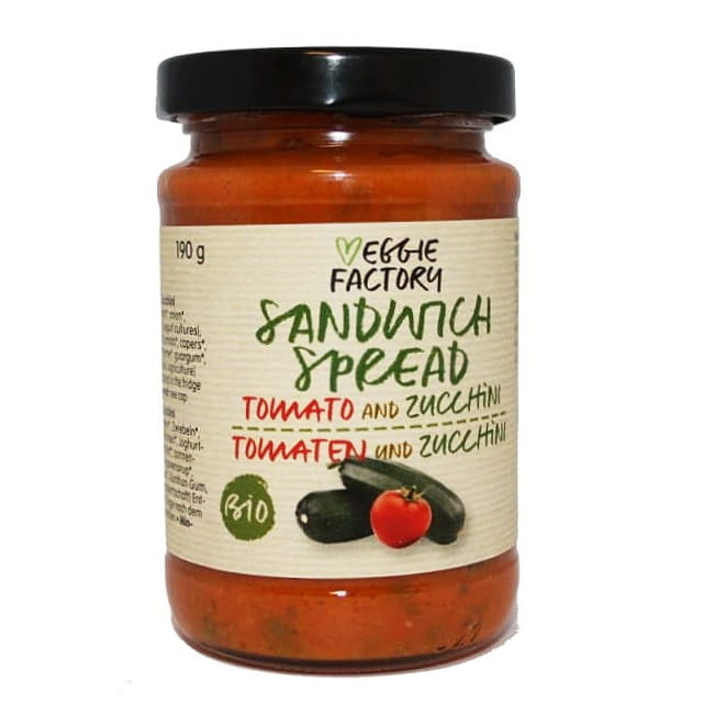 Pâte de tomates et courgettes 190g EKO VEGGIE FACTORY