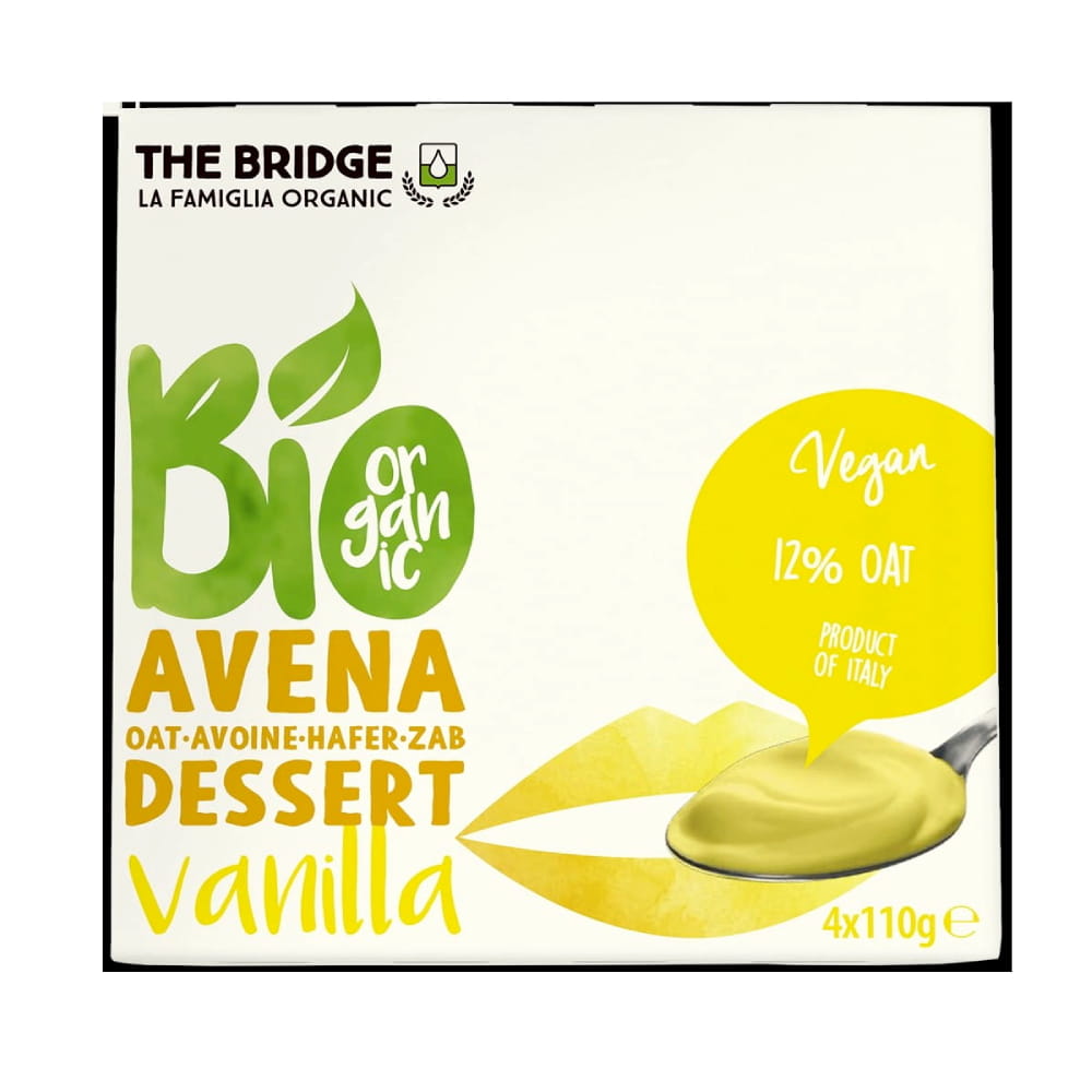 Dessert d'avoine à la vanille 4x110g EKO THE BRIDGE