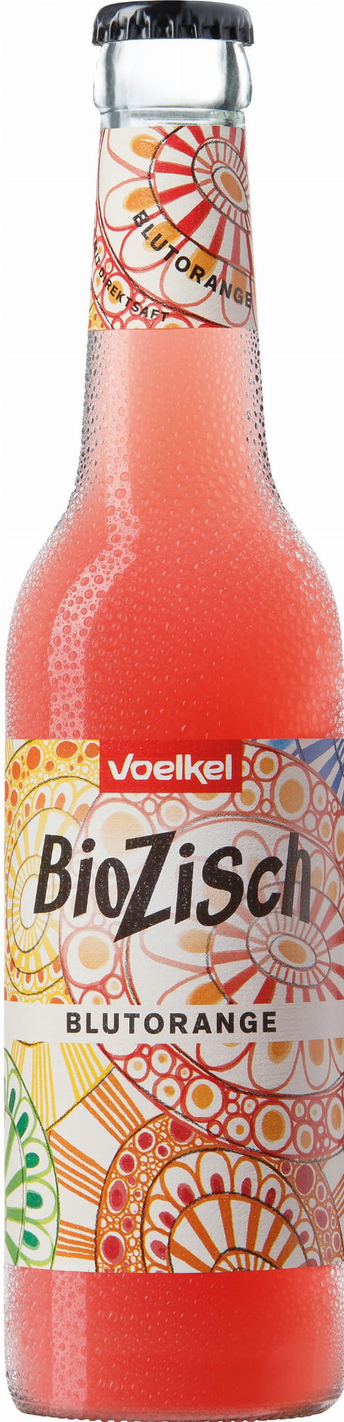Boisson gazeuse à l'orange rouge BIO 330 ml VOELKEL
