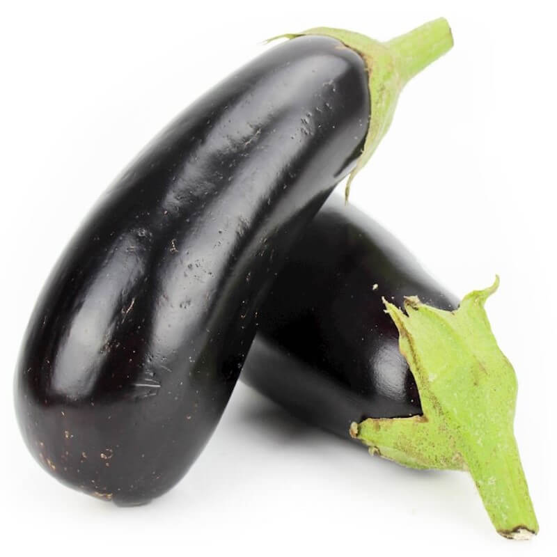Aubergine fraîche BIO (environ 0,50 kg)
