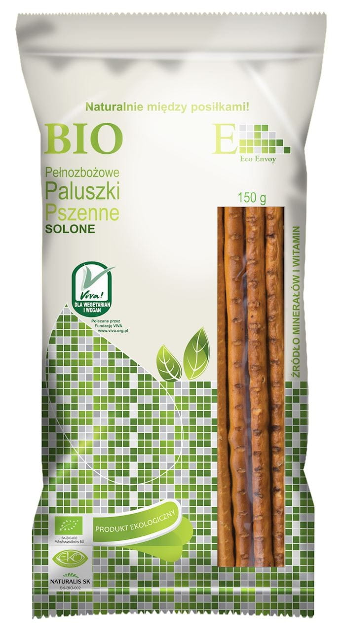 Bâtonnets salés BIO 150 g - Bâtonnets BIO ENVOY