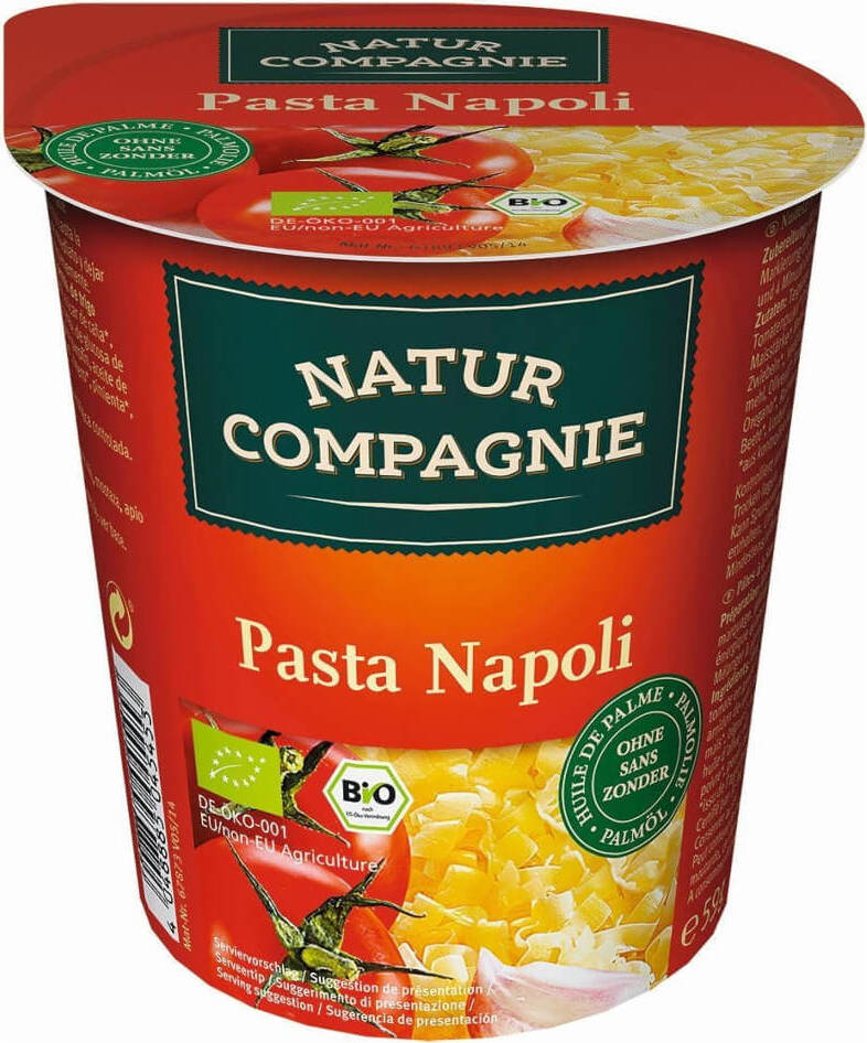 Repas dans un mug pâte napoli BIO 59 g - NATUR COMPAGNIE