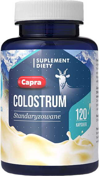 Colostrum capra de chèvre standardisé 500mg 120 gélules HEPATICA