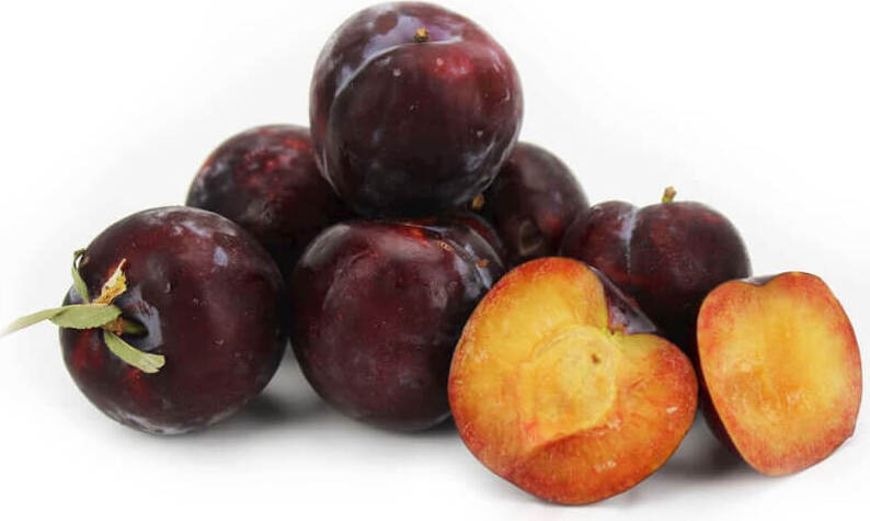 Prunes rouges fraîches BIO (environ 600 g)