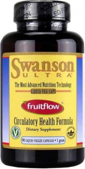 Fruitflow concentré de tomate sans lycopène 1g 90 gélules de SWANSON