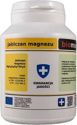 Malate de magnésium 100g BIOMUS