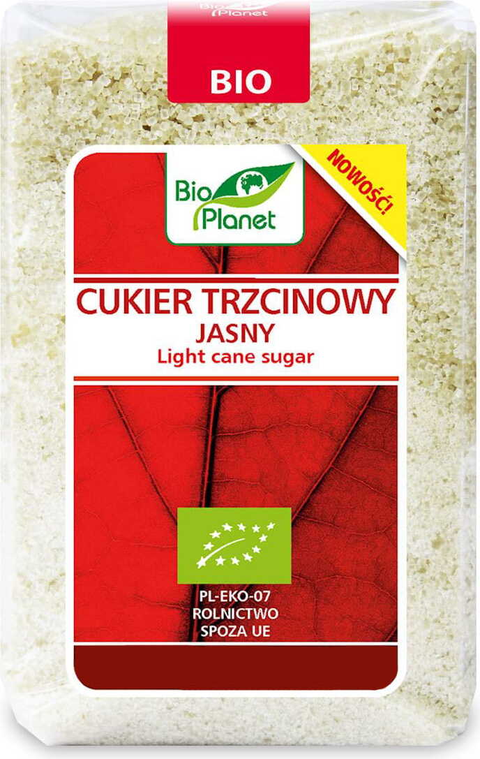 Sucre de canne léger BIO 500 g - BIO PLANET