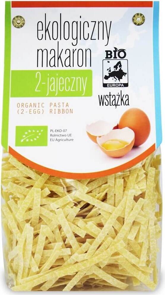 Pâtes (2 - œuf), ruban BIO 250 g - BIO EUROPA