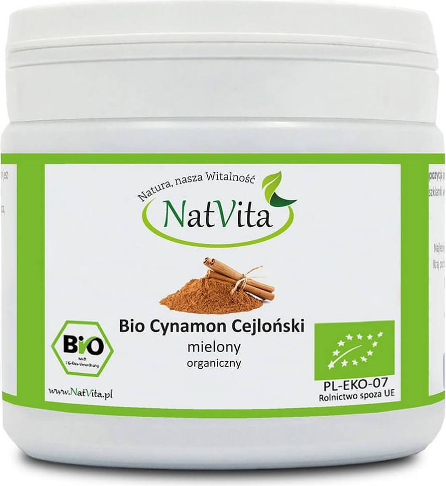 Cannelle BIO de Ceylan moulue 50g NATVITA