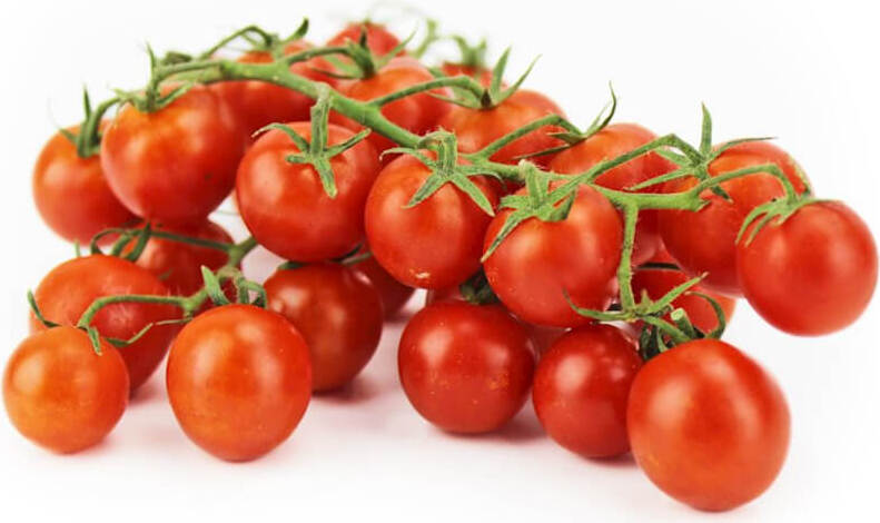 Conditionnement vrac (kg) - tomates cerises sur brindille fraîches BIO (environ 3 kg)