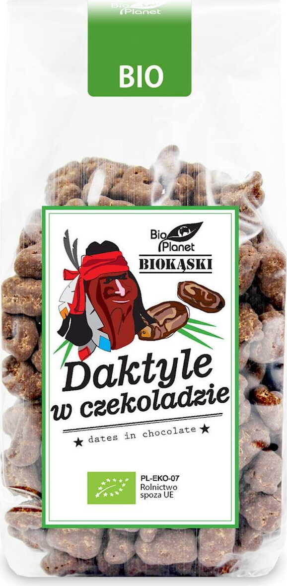 Dattes au chocolat cru BIO 250 g - BIO PLANET