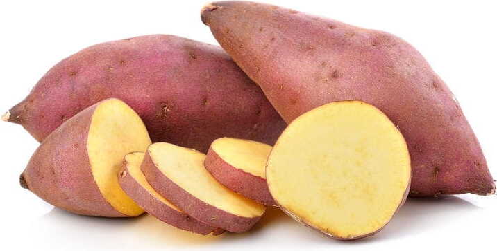 Patates douces blanches fraîches BIO (environ 1 kg)