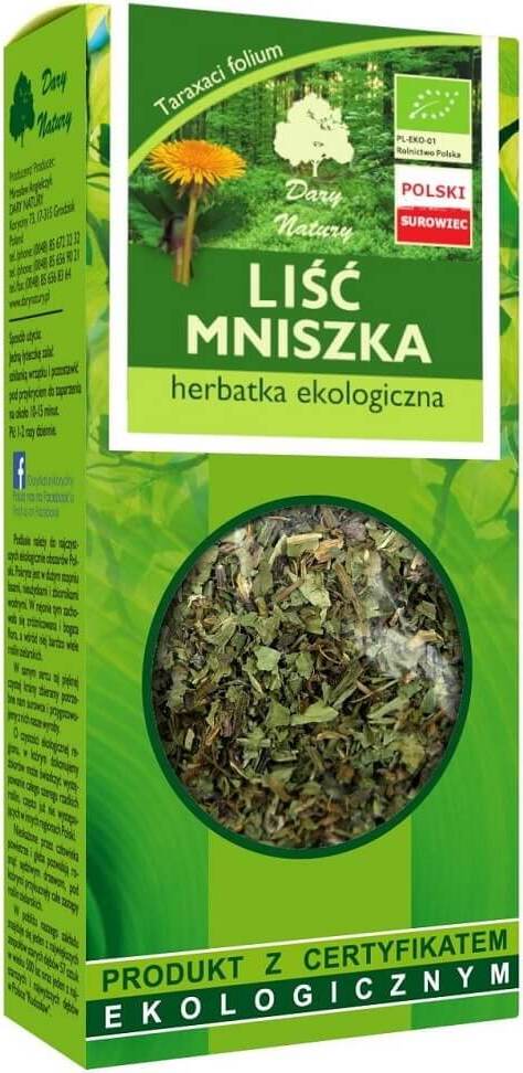 Tisane feuille de pissenlit BIO 25 g - CADEAUX DE LA NATURE