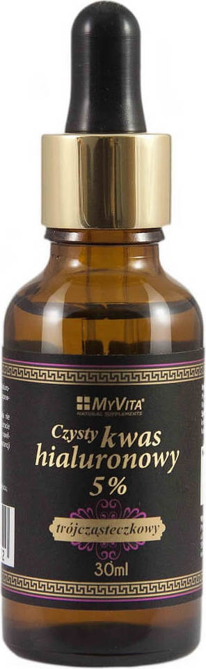 Acide hyaluronique pur 5% tripartite 30ml MYVITA