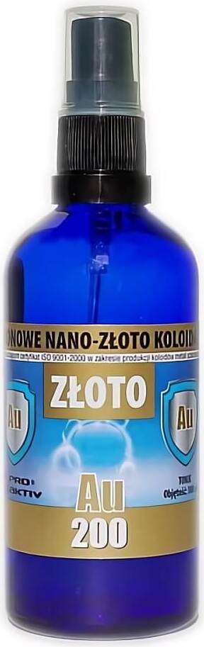 Nano or colloïdal non ionique au 200 20ppm 100ml spray PRO AKTIV