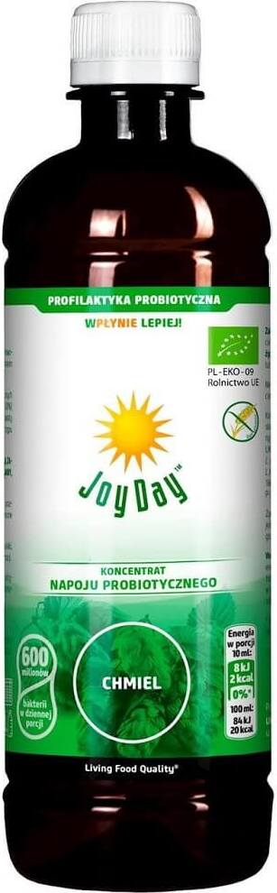 Boisson concentrée probiotique BIO houblon 500 ml - JOY DAY