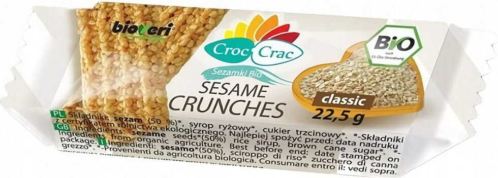 Sésame classique BIO 225 g - CROC - CRAC