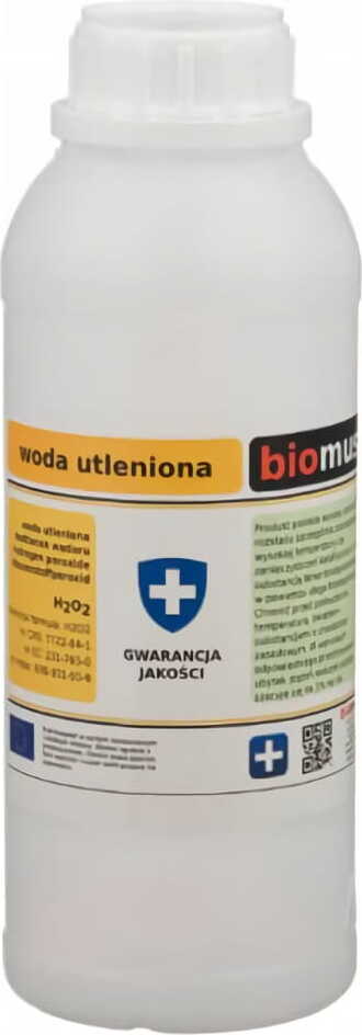Peroxyde d'hydrogène 3% H2O2 peroxyde d'hydrogène perexide d'hydrogène 1000ml BIOMUS