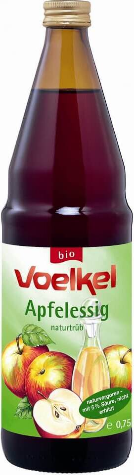 Vinaigre de cidre BIO non filtré 750 ml - VOELKEL