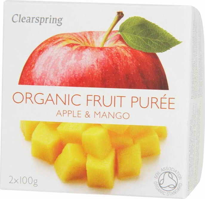 Dessert pomme - mangue BIO 200 g CLEARSPRING