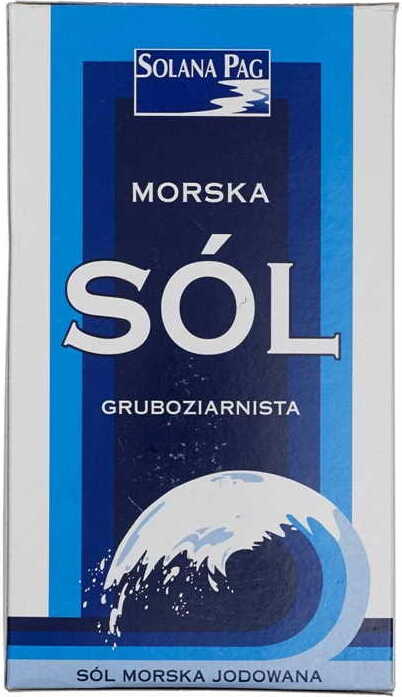 Gros sel marin 1 kg de sel pag KOPER