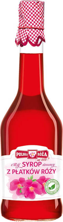 Sirop de pétales de rose 500 ml POLSKA RÓŻA