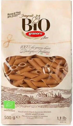 Penne rigate pâtes complètes BIO 500 g GRANORO