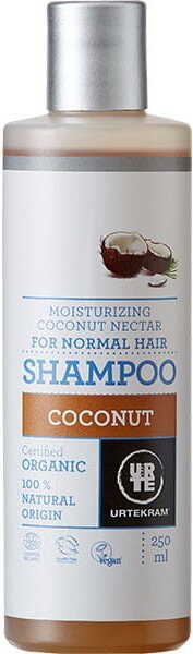 Shampooing à la noix de coco pour cheveux normaux BIO 250 ml URTEKRAM