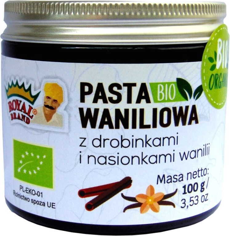 Pâte de vanille BIO 100 g - ROYAL BRAND