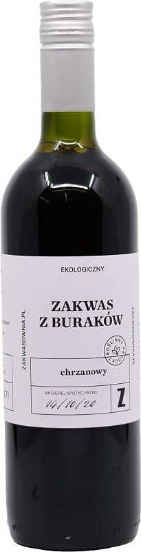Levain de betterave au raifort sans gluten BIO 700 ml - ZAKWASOWNIA