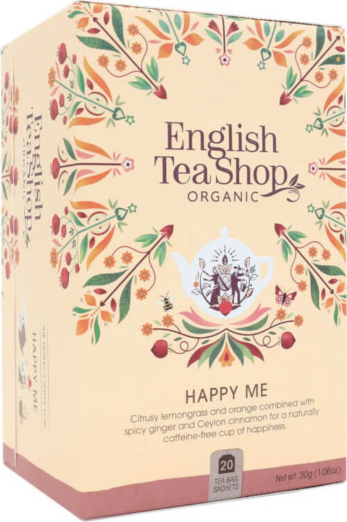 Thé Happy me 20x1.5 g BIO 30 g ENGLISH TEA SHOP