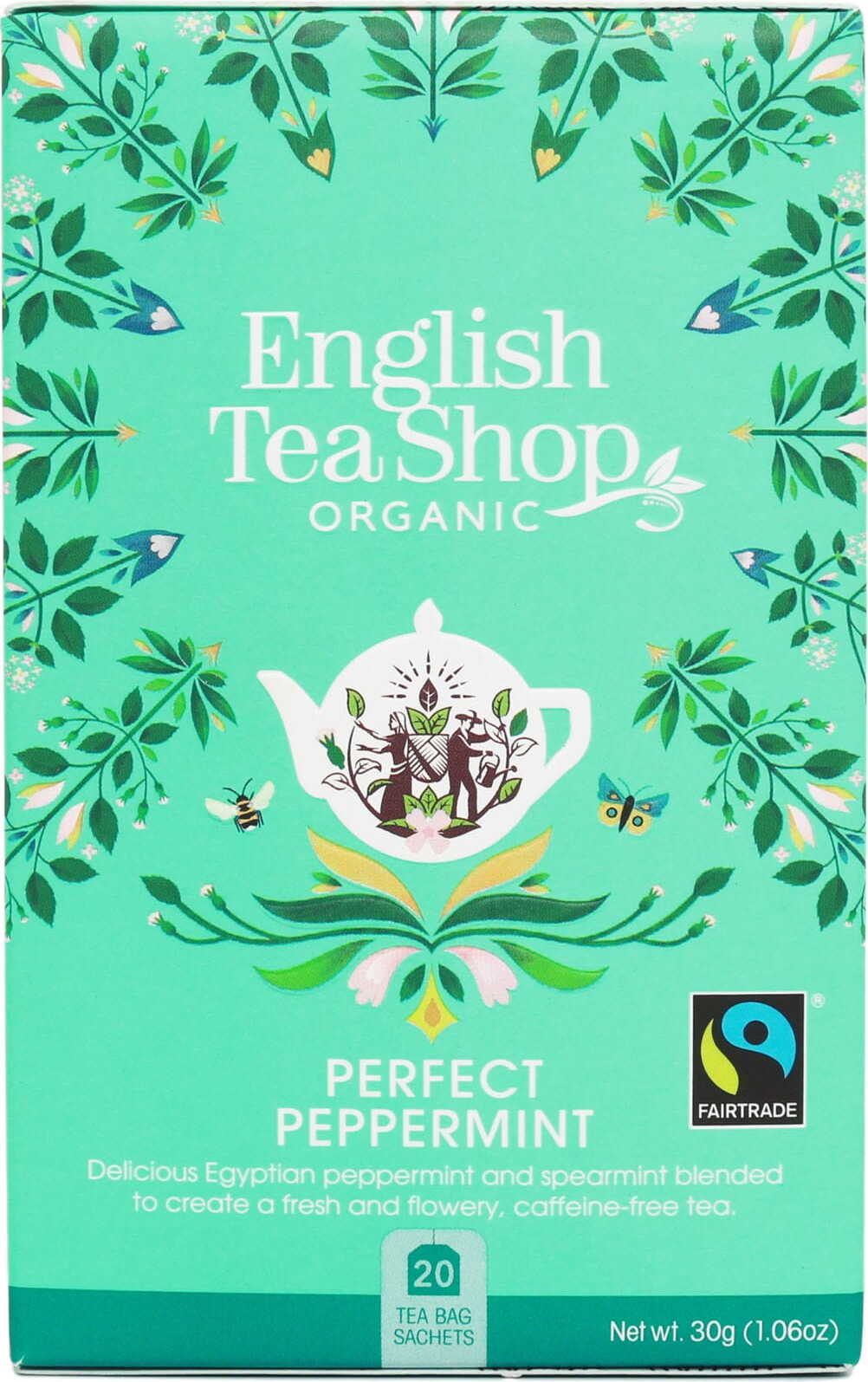 Thé à la menthe 20x1.5 g BIO 30 g ENGLISH TEA SHOP