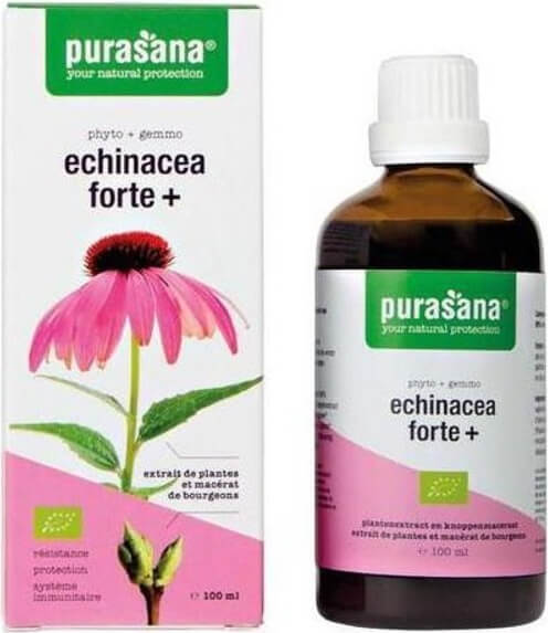 Echinacea FORTE (échinacée pourpre) gouttes BIO 50 ml - PURASANA