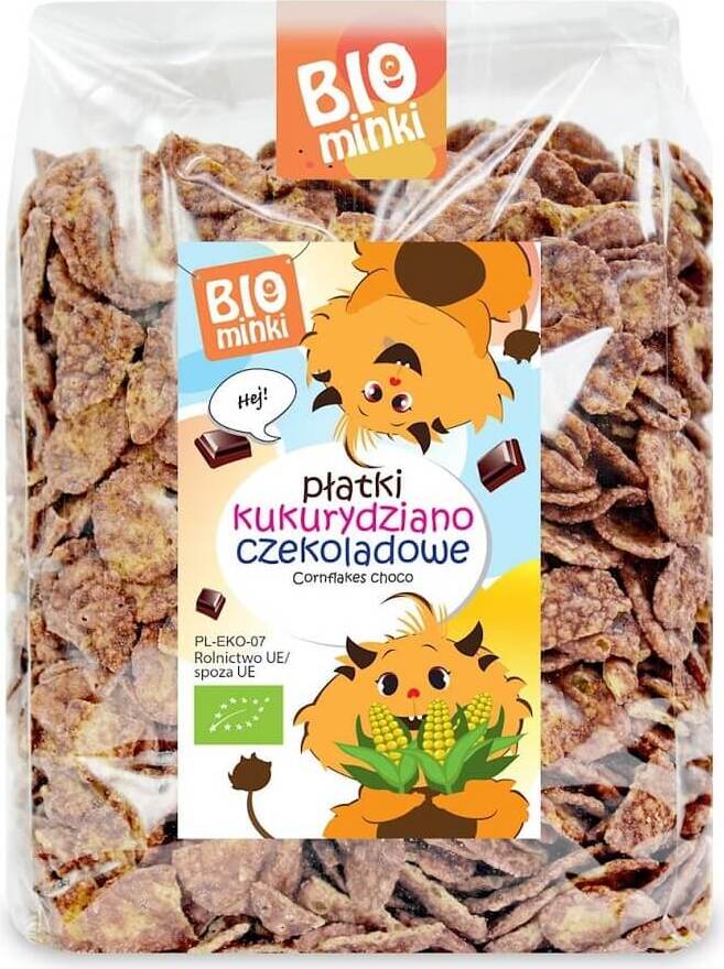 Corn flakes - chocolat BIO 300 g - BIOMINKI