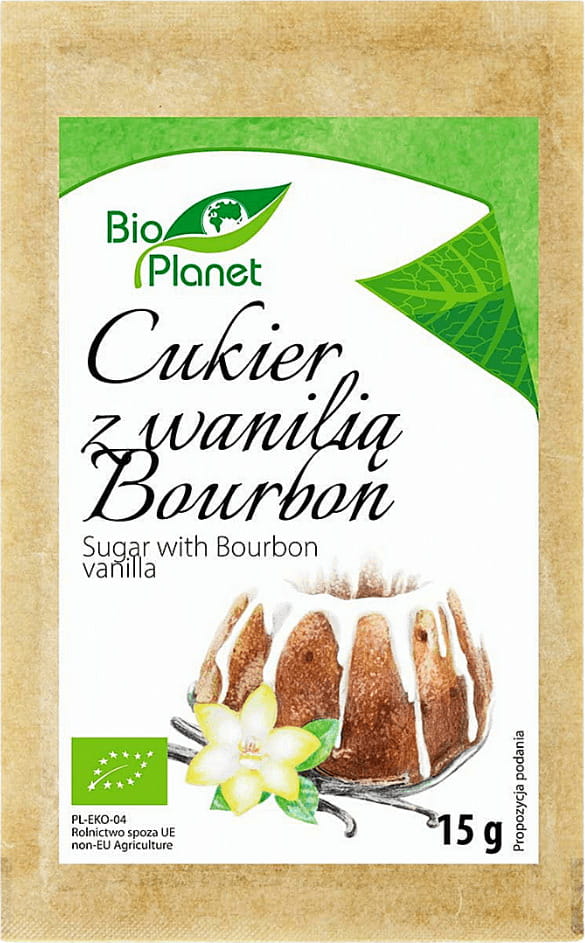 Sucre à la vanille bourbon BIO 15 g - BIO PLANET