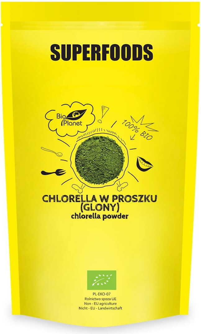 Chlorelle en poudre (algue) BIO 600 g - BIO PLANET