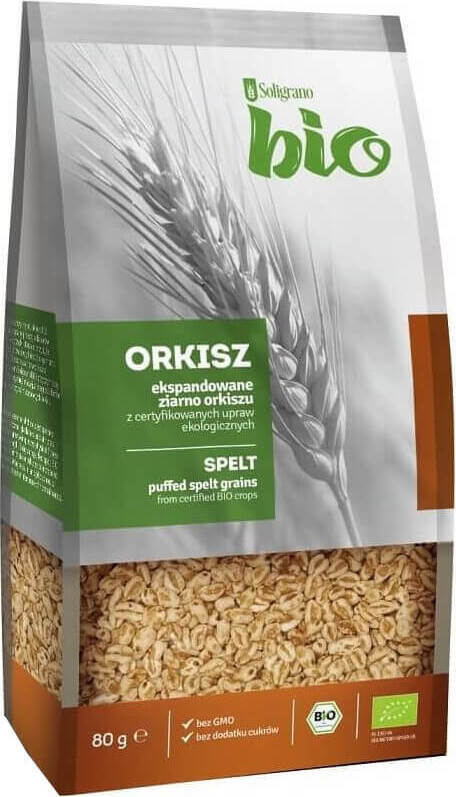 Epeautre expansé BIO 80 g - SOLIGRANO